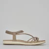Sandali tacco 2cm pelle rosa