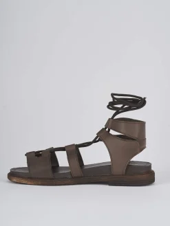 Sandali tacco 1cm pelle testa