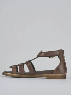 Sandali tacco 1cm pelle testa