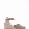 sandalo espadrilas zeppa 6 cm verde