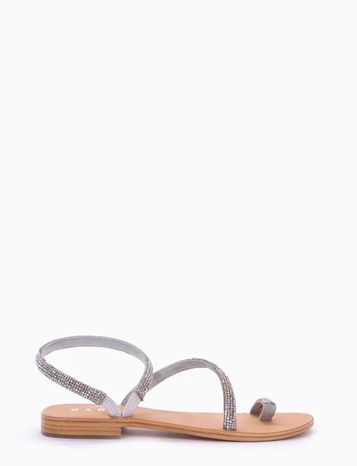 sandalo infradito tacco 1 cm bianco