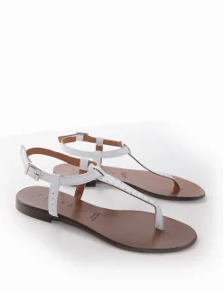 sandalo infradito tacco 1 cm bianco