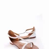 Sandalo infradito tacco 1 cm bianco