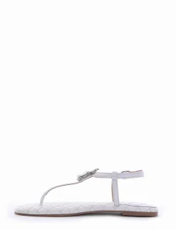 sandalo infradito tacco 1 cm bianco