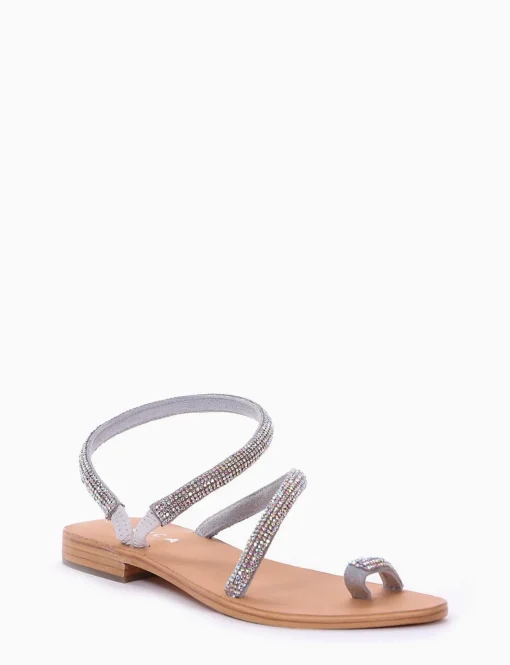 sandalo infradito tacco 1 cm bianco