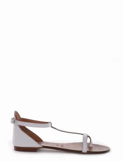 Sandalo infradito tacco 1 cm bianco