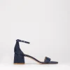 Sandalo tacco 5 blu