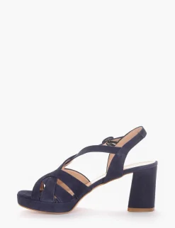 Sandalo tacco 70 blu