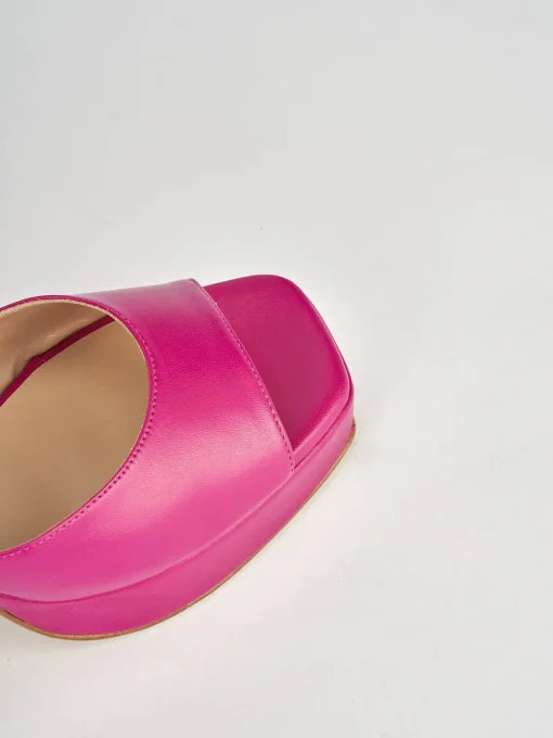 Sandalo tacco 10 cm rosa pelle