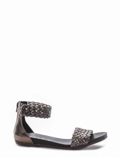 sandalo tacco 1 cm argento