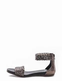 sandalo tacco 1 cm argento