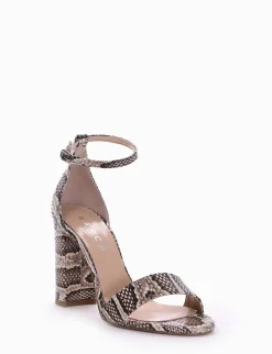 sandalo tacco 8 cm beige