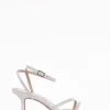 Sandalo tacco 9 cm bianco