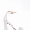 Sandalo tacco 10 cm bianco