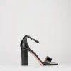 Sandalo tacco 9 cm nero
