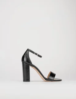 Sandalo tacco 9 cm nero
