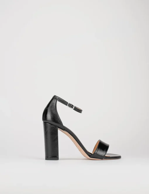 Sandalo tacco 9 cm nero