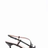 Sandalo tacco 5 cm nero