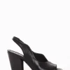 sandalo tacco 8 cm nero