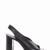 Sandalo tacco 8 cm nero