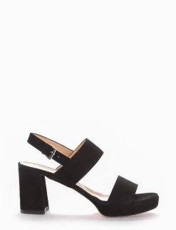 sandalo tacco 8 cm nero