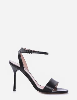 sandalo tacco 9 cm nero