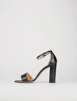 Sandalo tacco 9 cm nero
