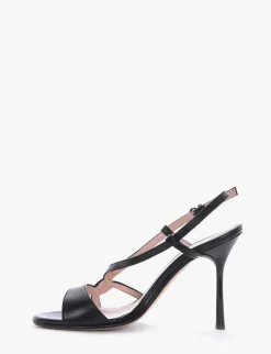 sandalo tacco 9 cm nero