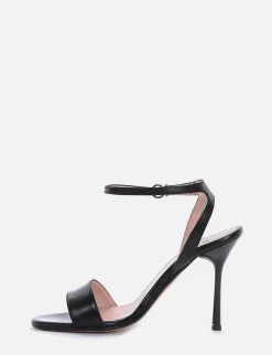 sandalo tacco 9 cm nero