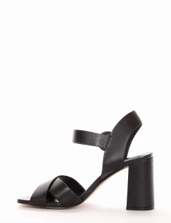 sandalo tacco 9 cm nero