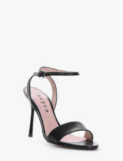 sandalo tacco 9 cm nero