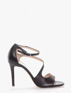 sandalo tacco 9 cm nero
