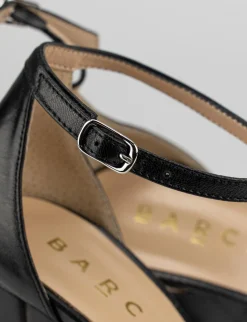 Sandalo tacco 9 cm nero