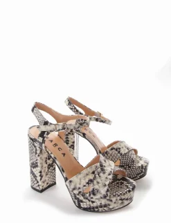 sandalo tacco 12 cm roccia