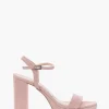 Sandalo tacco 10 cm rosa