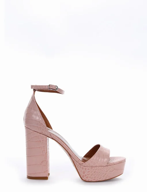 sandalo tacco 11 cm rosa