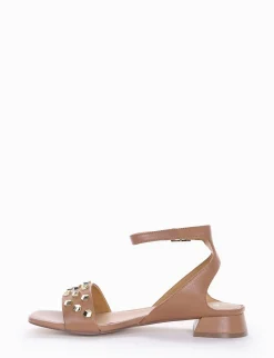 sandalo tacco 2 cm rosa