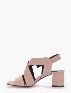 sandalo tacco 5 cm rosa