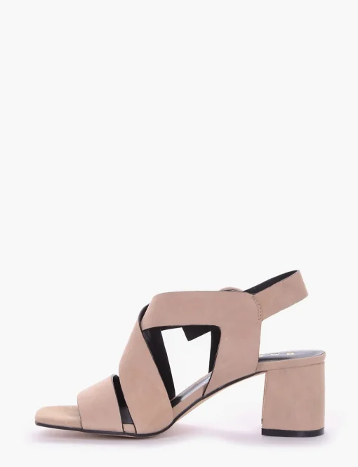 sandalo tacco 5 cm rosa
