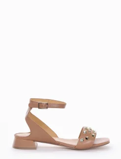 sandalo tacco 2 cm rosa