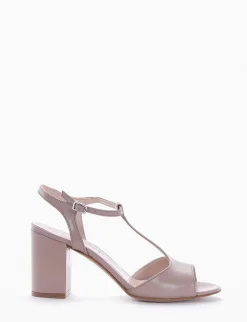 sandalo tacco 7 cm rosa