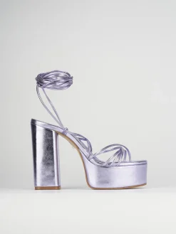 Sandalo tacco 11 cm rosa pelle