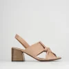 Sandalo tacco 7 cm rosa pelle