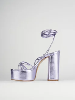 Sandalo tacco 11 cm rosa pelle