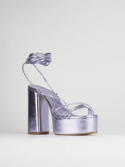 Sandalo tacco 11 cm rosa pelle