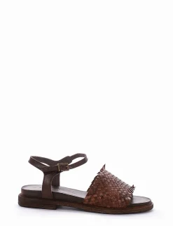 Sandalo tacco 1 cm testa