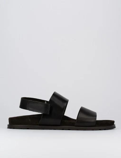 Sandalo tacco 2 cm testa pelle