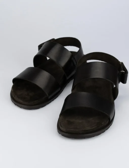 Sandalo tacco 2 cm testa pelle