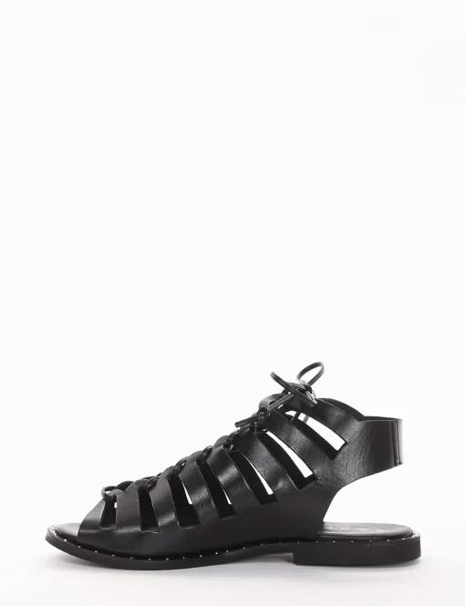 Sandalo tacco 10 nero