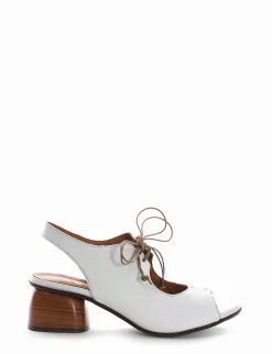 Sandalo tacco 5cm bianco